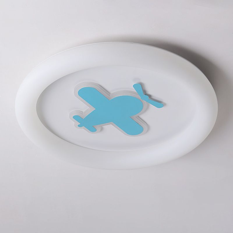 Children Flush Mount Lighting Contemporary LED Ceiling Light for Home