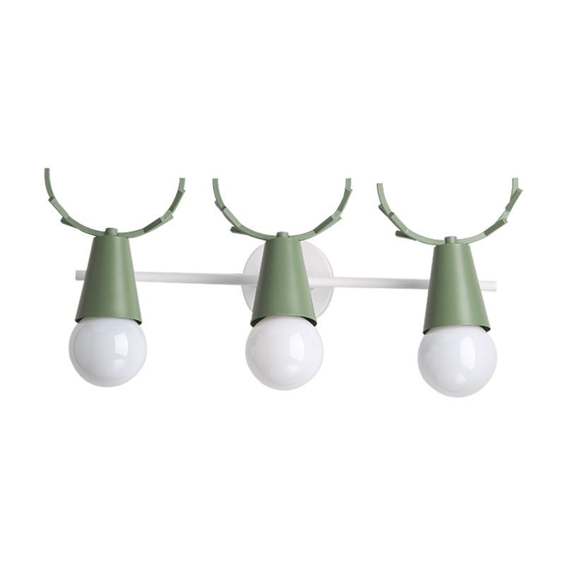 Wall Mount Light Fixture Nordic Metal Kids Bedroom Wall Mount Light