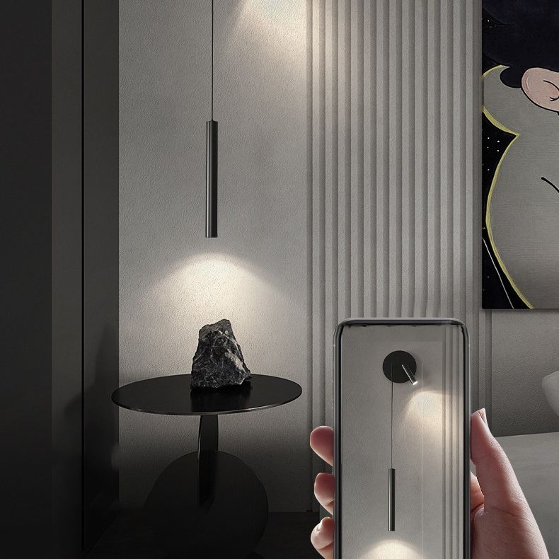 2-Light Black Modernism Wall Mounted Sconce Linear Wall Light for Foyer