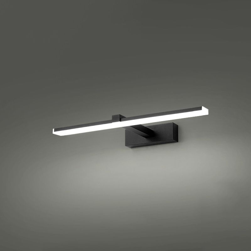 Luci da parete di vanità lineari Vintage Modern Simplicity Simplicity Plastica Prontone per bagno