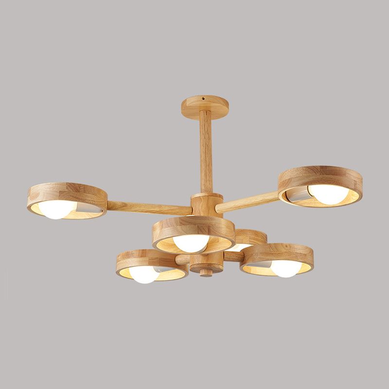 Multi -Leuchtring -Zweighängung mit Gummiholzhängung von Gummi -Hängern für das Studium