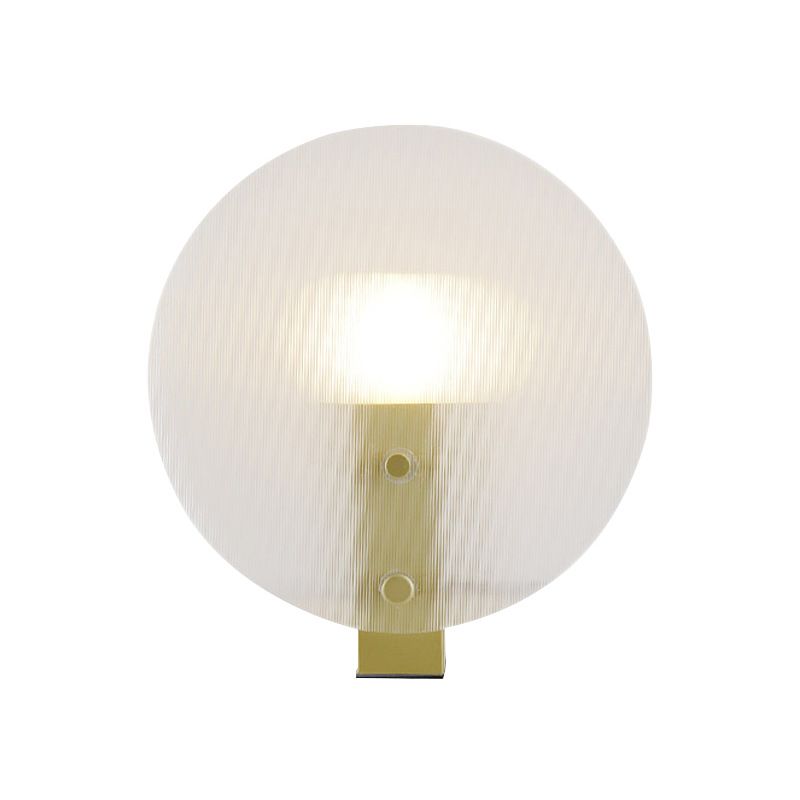 Lampe de table en forme de disque postmoderne