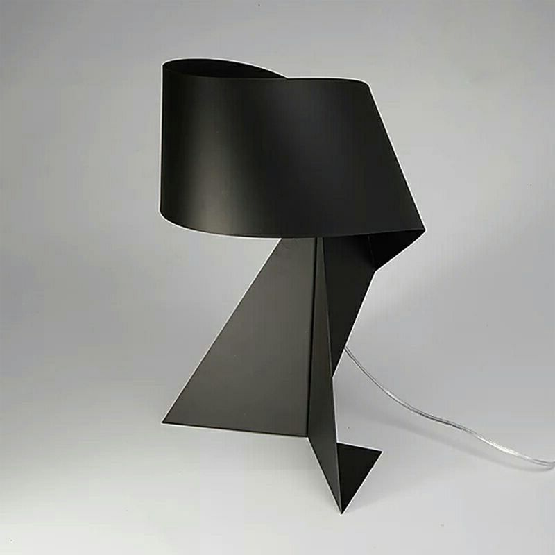 Arte Decor-Light Light Light Lightstand Light Storning Curved Light con tonalità metallica