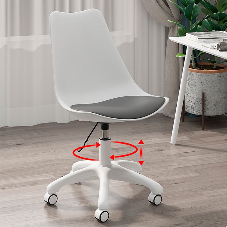 White Nylon Modern Conference Chair Low Back Conference Chair