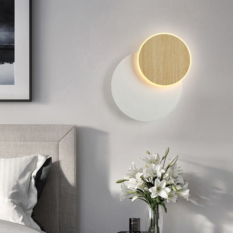 Lámpara de montaje en la pared LED lámpara de aplastador de pared de la noche de la noche del interior de la noche