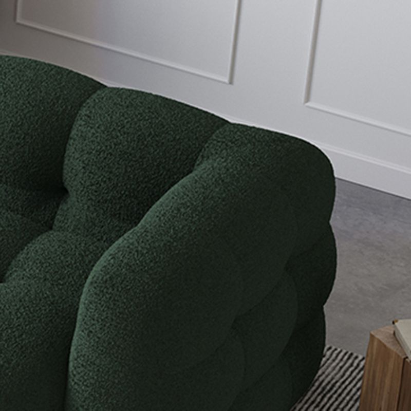 Sofa Green Contemporary Tuxedo Arm Chesterfield pour le salon, appartement