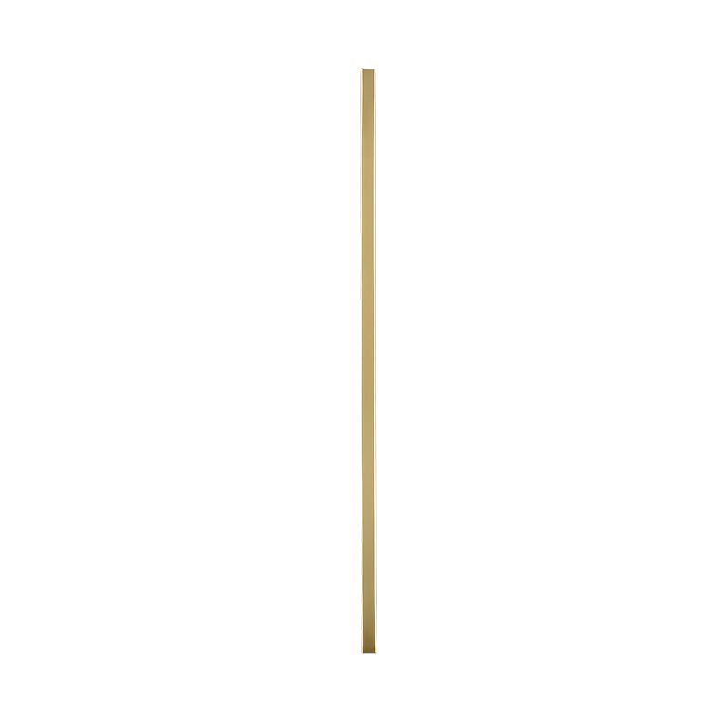 Modern Metal Wall Sconce Linear Shape Wall Light with Acrylic Shade for Bedroom