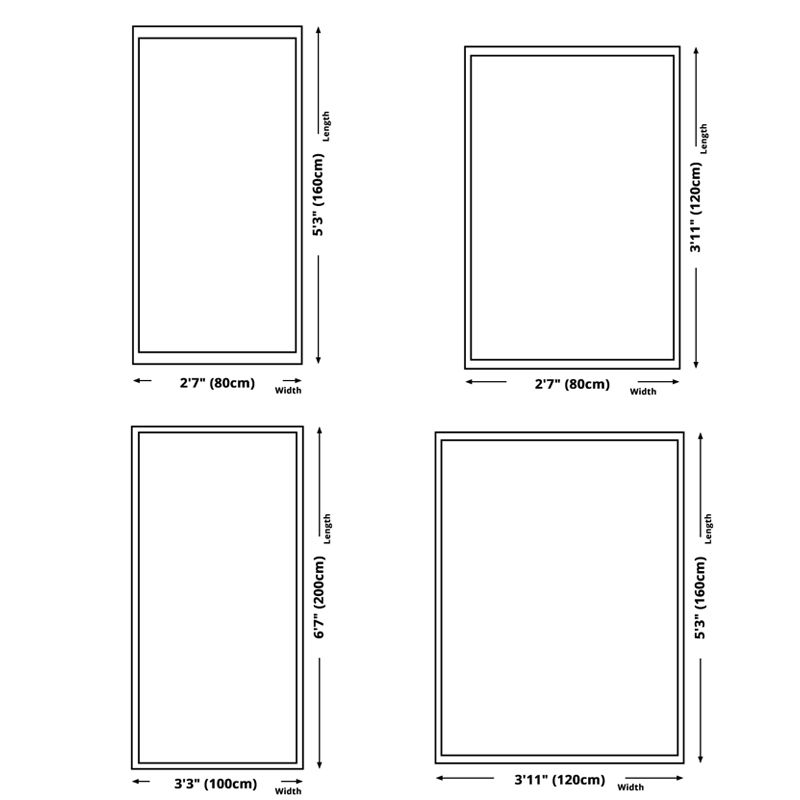 Grey Color Block Indoor Rug Polyester Modern Carpet Anti-Slip Area Rug for Living Room