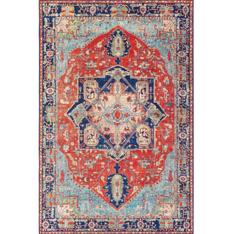Tapis de motif symétrique rétro