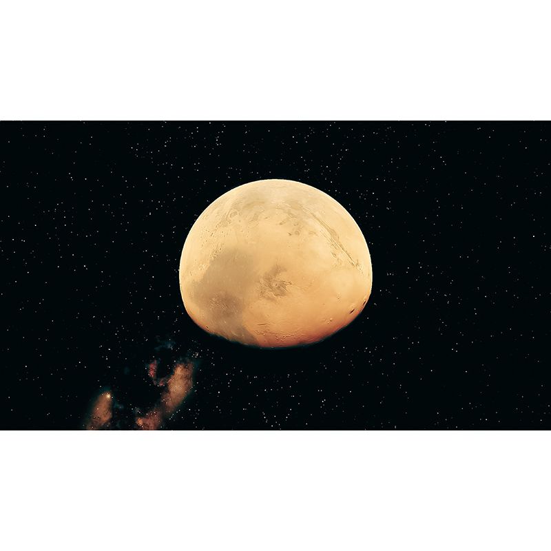 Modern Photography Mural Wallpaper Galaxy Environment Friendly Indoor Wall Mural