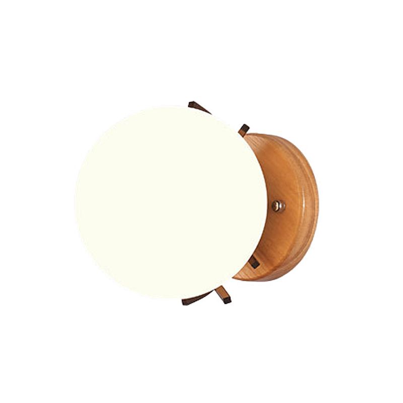 Modern Globe Wall Lamp 1 Light Wall Vanity Lights for Washroom