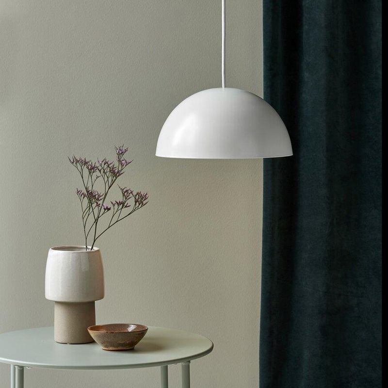 Bowl Shade Hanging LightingModern Style Metal Pendant Light Pendant For Milk Tea Shop