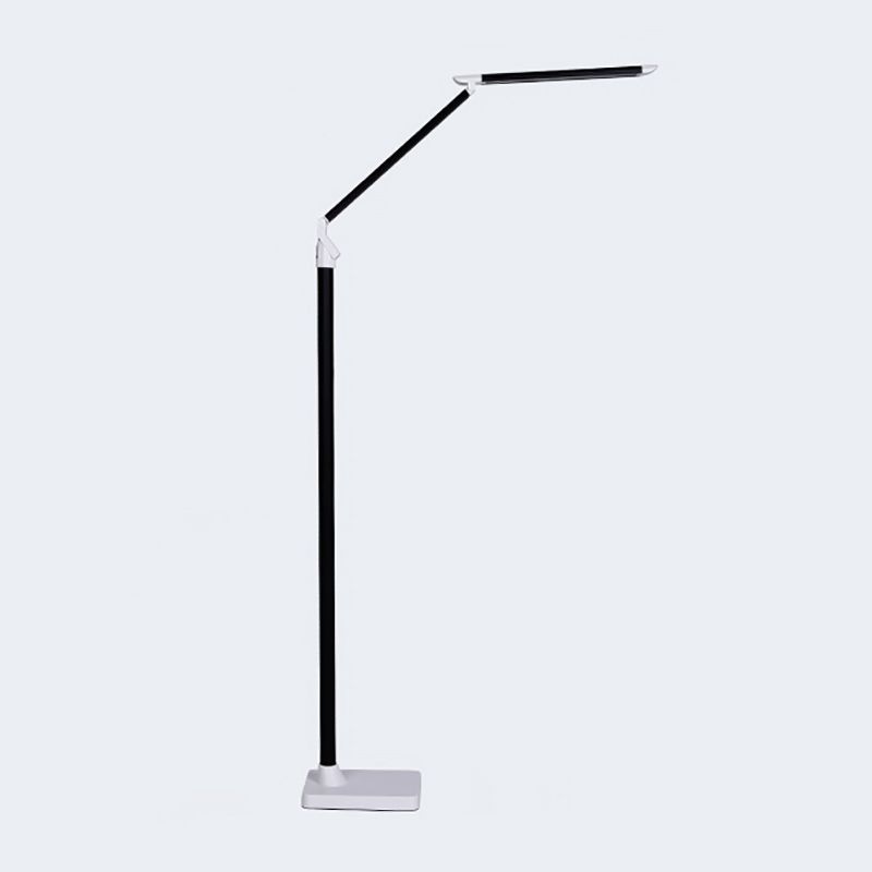 Contemporary Linear Floor Lamp Metal 1 Light LED Floor Light for Living Room