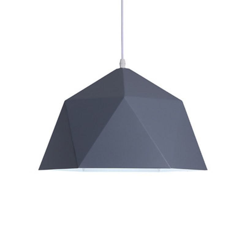 Geometrische Form hängend hängendes hängendes nordisches Metall -Metal -1 -Anhänger -Lampe für das Restaurant