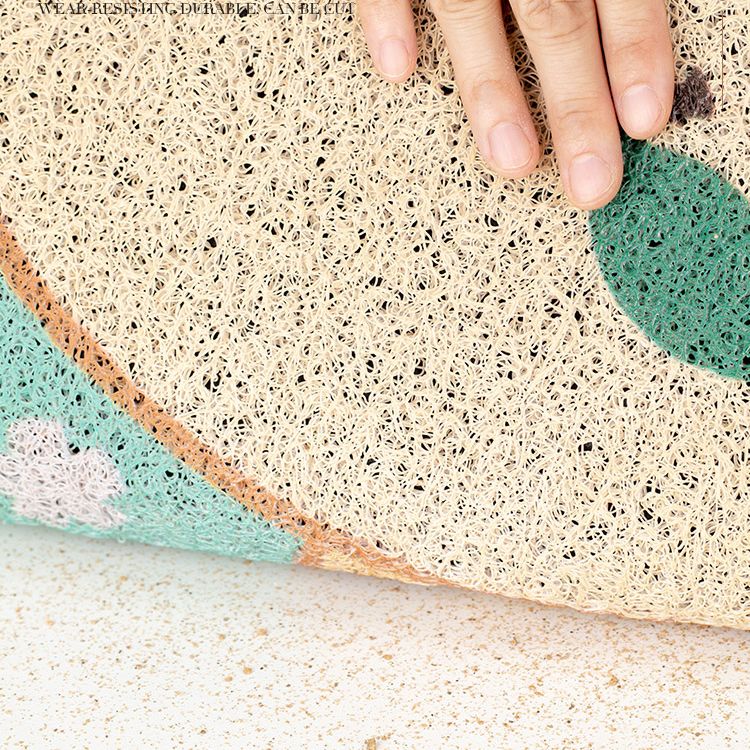 Grey Tone Home Decoration Carpet Bionic Cat Printed Area Rug Polyester with Non-Slip Backing Rug