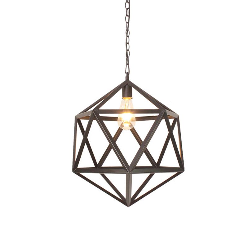 Pendant suspension de la table de salle à manger industrielle de 14 "/ 16" de largeur 1 "
