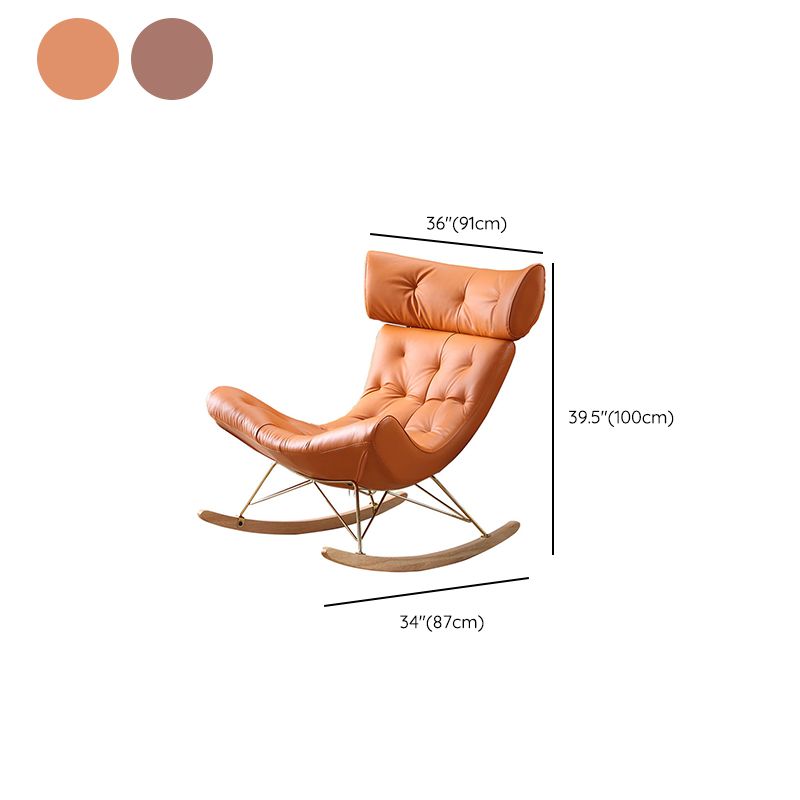 Mother Feeding Sofa Rocking Chair Indoor Rocking Chair with Ottoman