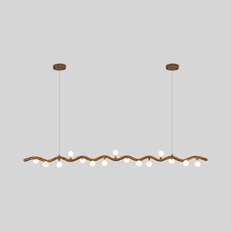 Modern Style Hanging Island Light Creative Hanging Lighting Fixture for Dining Room