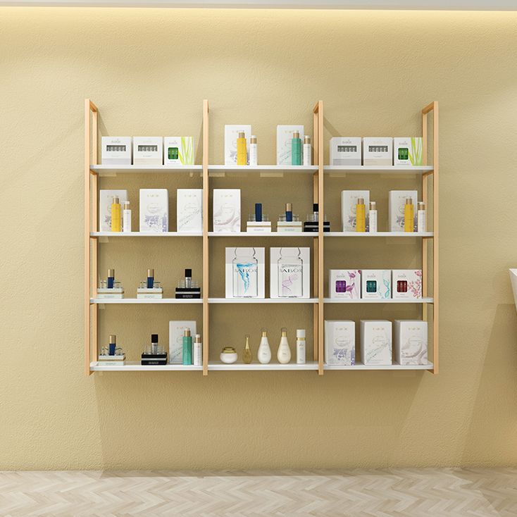 10.63 "W libreria in stile glam a parete in stile glam per la sala da studio degli uffici domestici