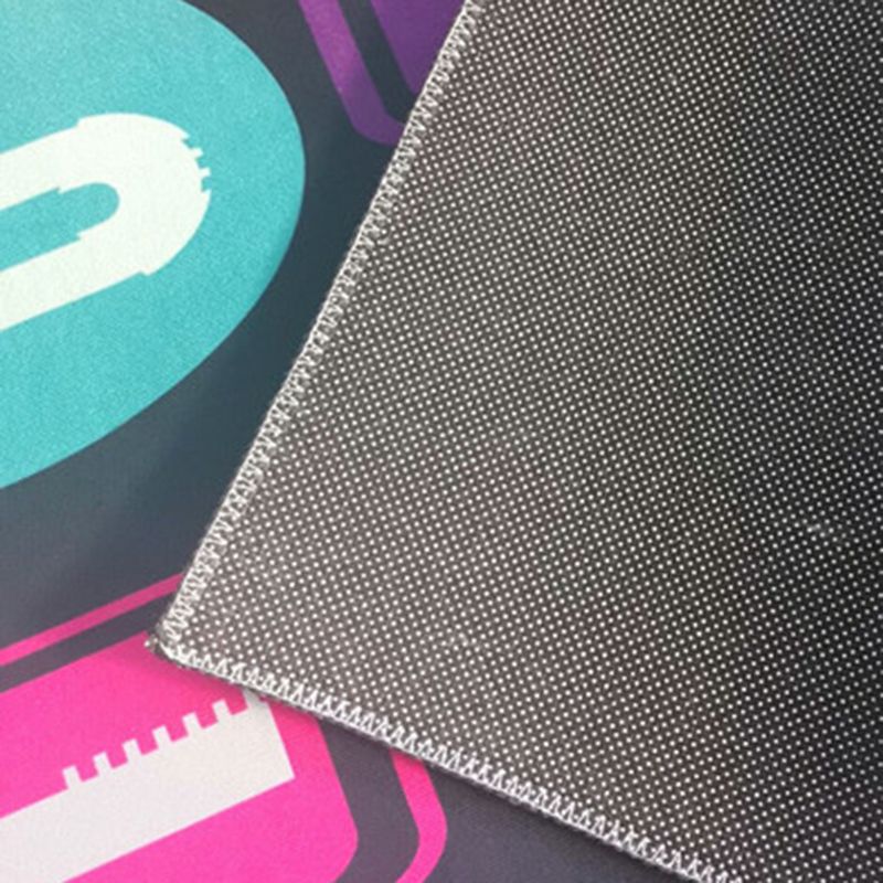 Modern Geometric Printed Rug Black Tone Polyester Area Carpet Non-Slip Backing Rug for Living Room