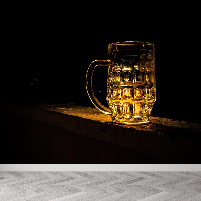 Customised Wine Mural Modern Minimalist Decorative Painting Wall Art for Bar Decor