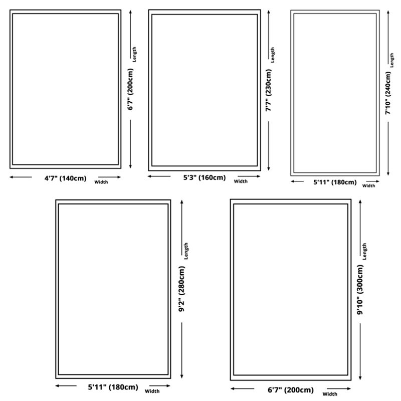 Contemporary Indoor Room Rug Yellow Plants Area Carpet Polyester Anti-Split Carpet