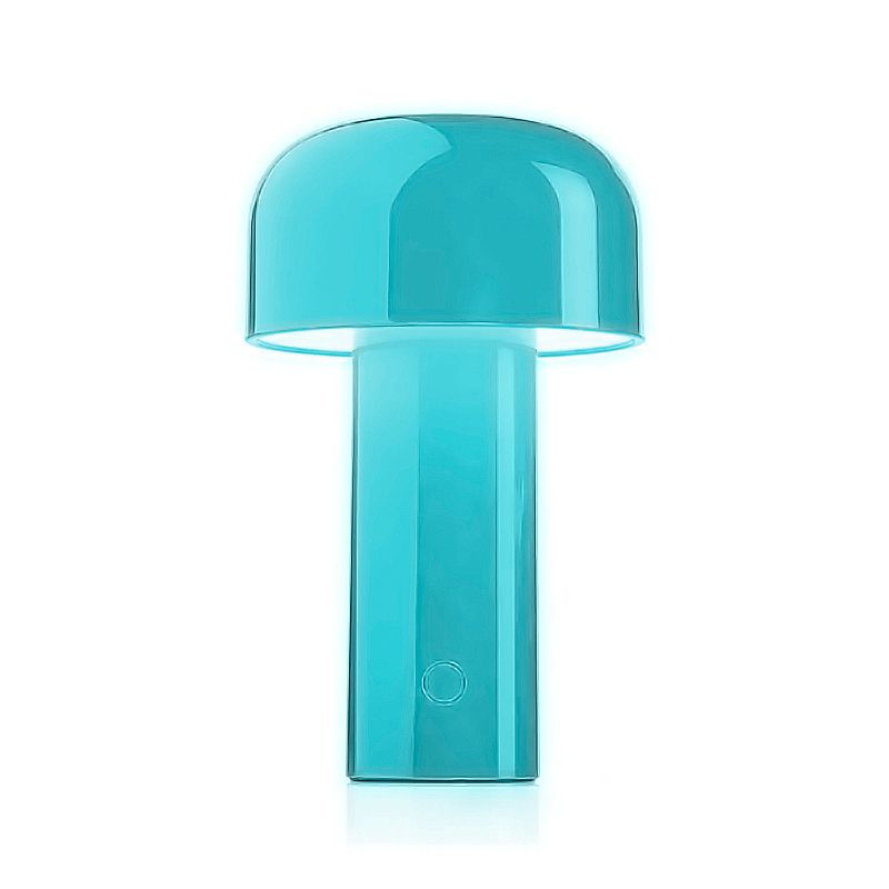 Rechargeable LED Desk Lamp Modern Simple Style Mushroom Shape Table Light