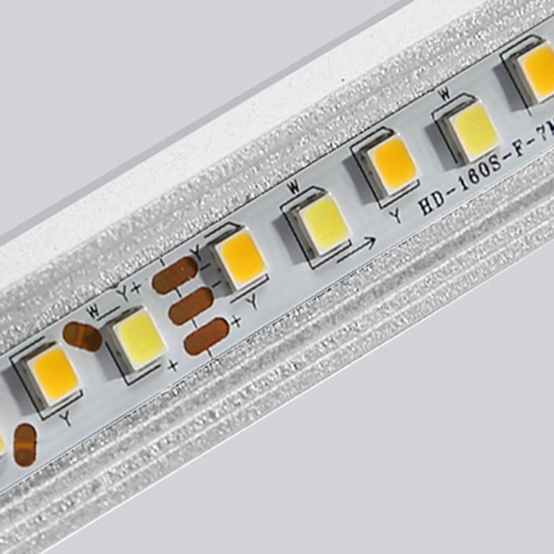 Minimalism Mirror Lamp Streamlined LED Wall Light Fixture for Bathroom