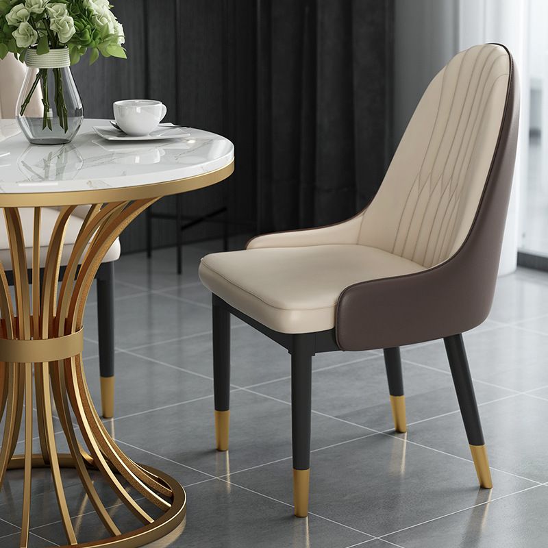 Glam Stone Dining Set 1/3/4/5 Pieces Dining Furniture for Home