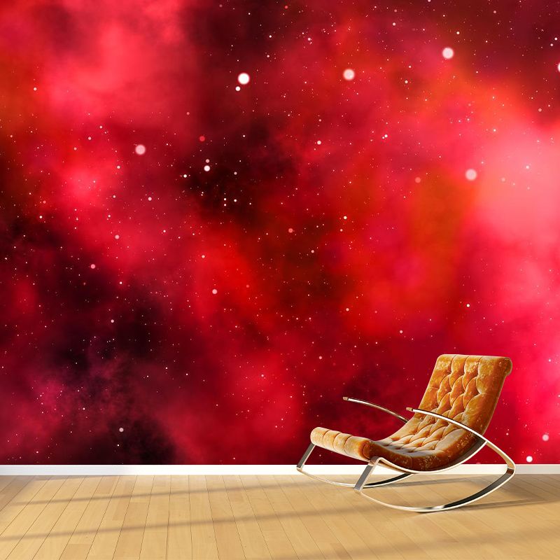 Universe Mural Wallpaper Contemporary Style Wall Covering for Home Decor