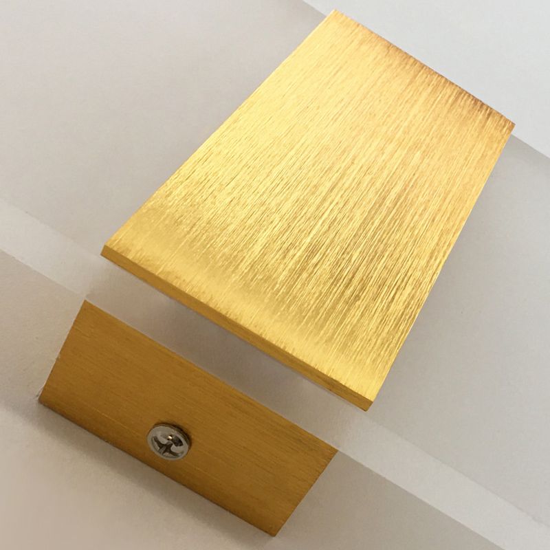 Contemporary Geometric Wall Mounted Lights Acrylic Flush Mount Wall Sconce for Bedside