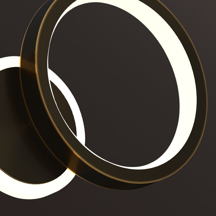 1-Light Modern Nordic Wall Lights Copper Wall Mounted Lamps for Bedroom