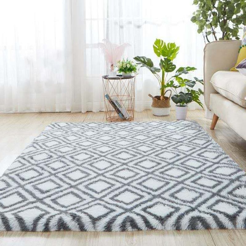 Multicolor Home Decoration Rug Casual Tie Dye Graphic Print Carpet Plush Stain Resistant Pet Friendly Non-Slip Rug