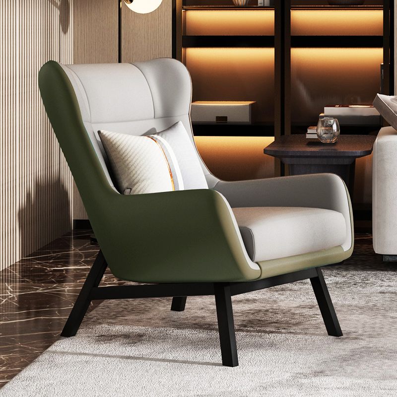 27.56"L x 39.76"W x 35.83"H Modern High Back Wingback Chair for Living Room