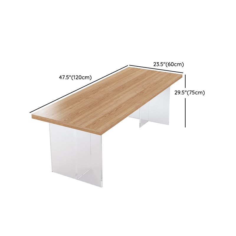 Traditional 1/3/4/5 Pieces Dining Set Rectangle Pine Wood Dining Table for Dining Room