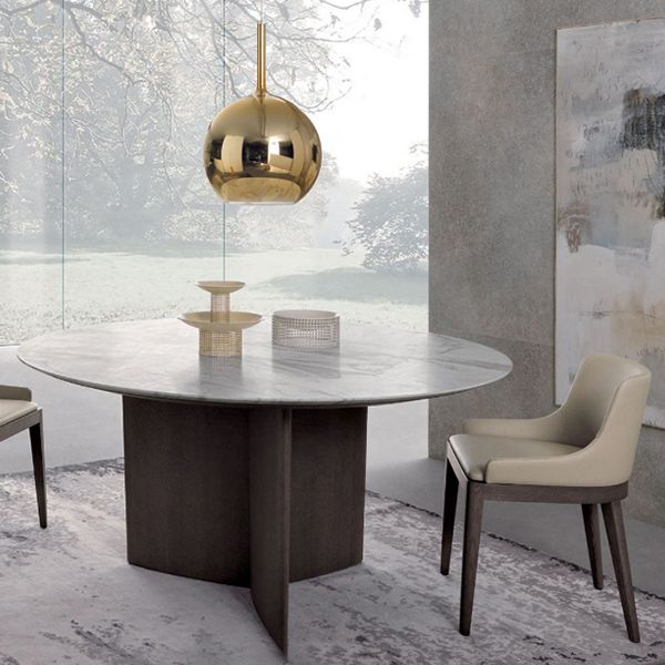 Faux Leather and Solid Wood Dining and Accent Chairs for Dining Room