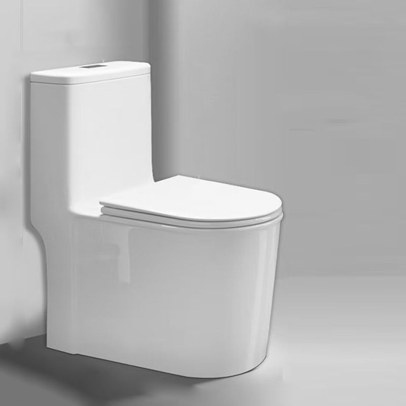 One Piece Toilet Modern Urine Toilet Floor Mounted Siphon Jet Toilet Bowl