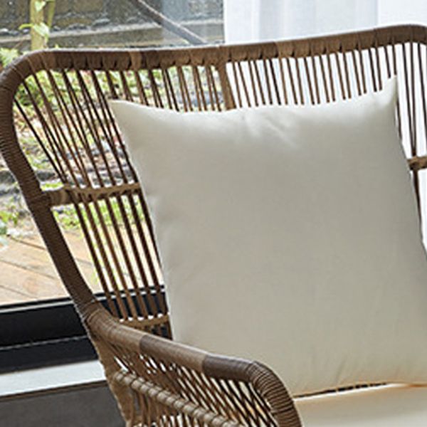 Modern Style Bistro Table Set Wicker 1/2/3 Pieces Bistro Set with Toss Pillows