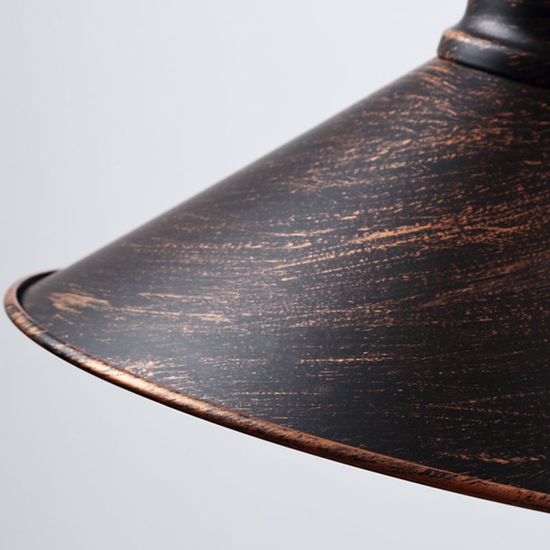 Metal Cone Wall Sconce Lighting Industrial Style 1 Light Wall Lamps