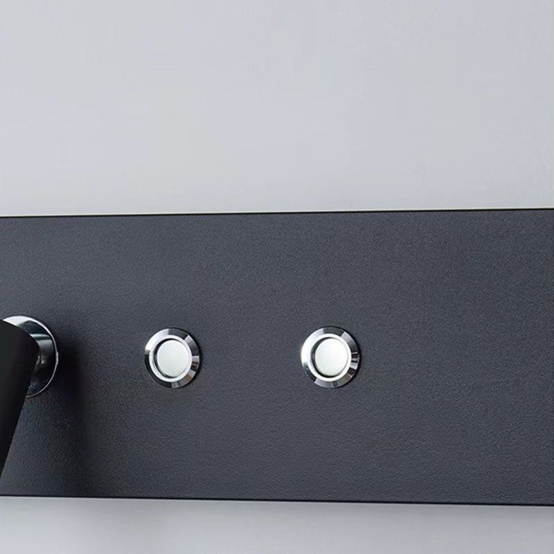 Modern Minimalist LED Wall Light Rectangular Iron Wall Lamp for Bedroom