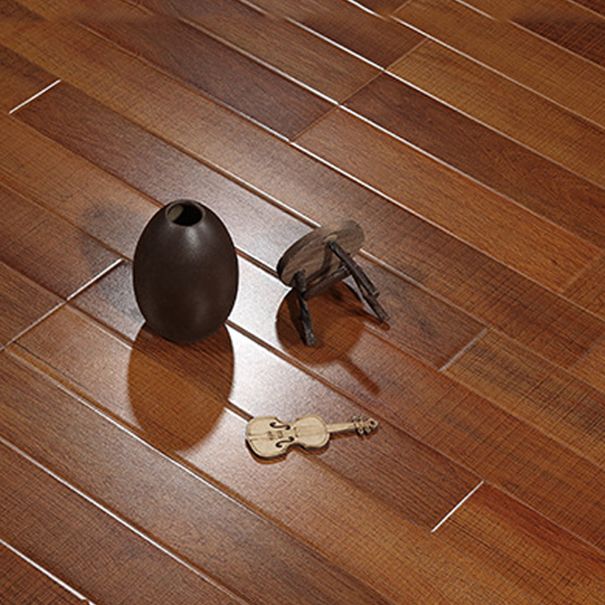 Modern Laminate Flooring Click Lock Scratch Resistant with Wax Coating