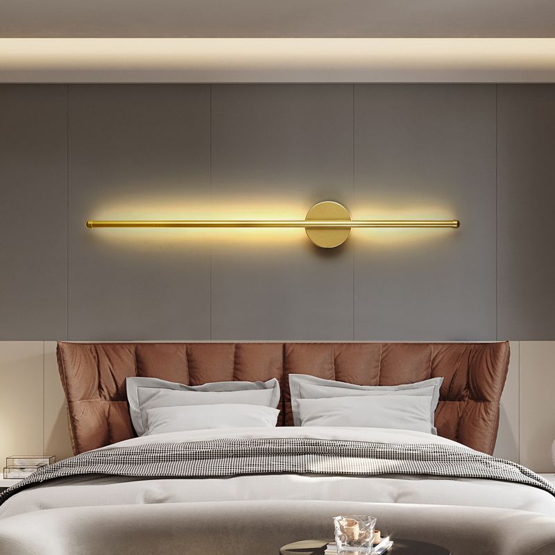 Metall Linearer Schatten Wandleuchten moderner Stil 1- Lichtwandmontiertes Licht