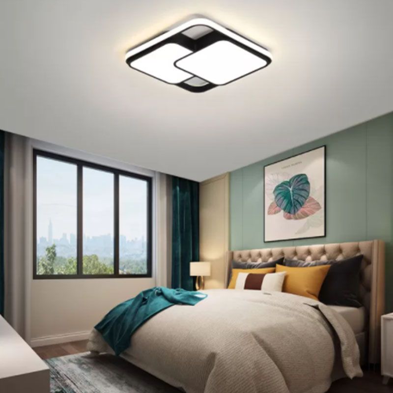 Contemporary Flush Mount Lighting Circular Led Flush Mount Ceiling Light Fixtures