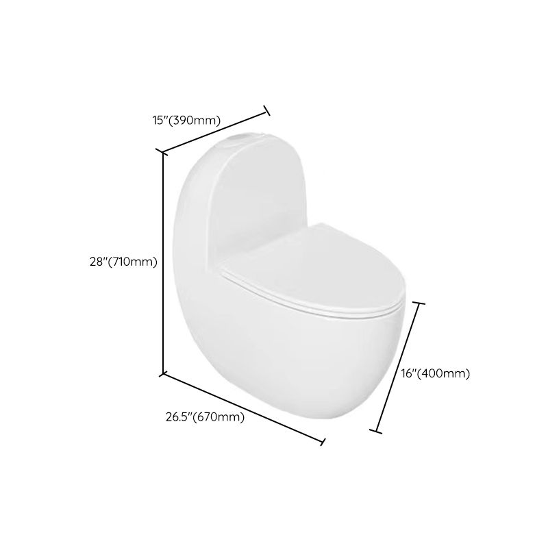 Modern Toilet Bowl All In One Floor Mounted Porcelain Urine Toilet