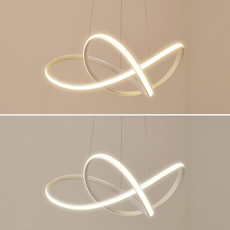 Nordic Modern Caractéristique Style LED PROSIBLE LUMIÈRE DE CHANDELIER POUR LA SALLE DU SOAU CHAMME SALLE