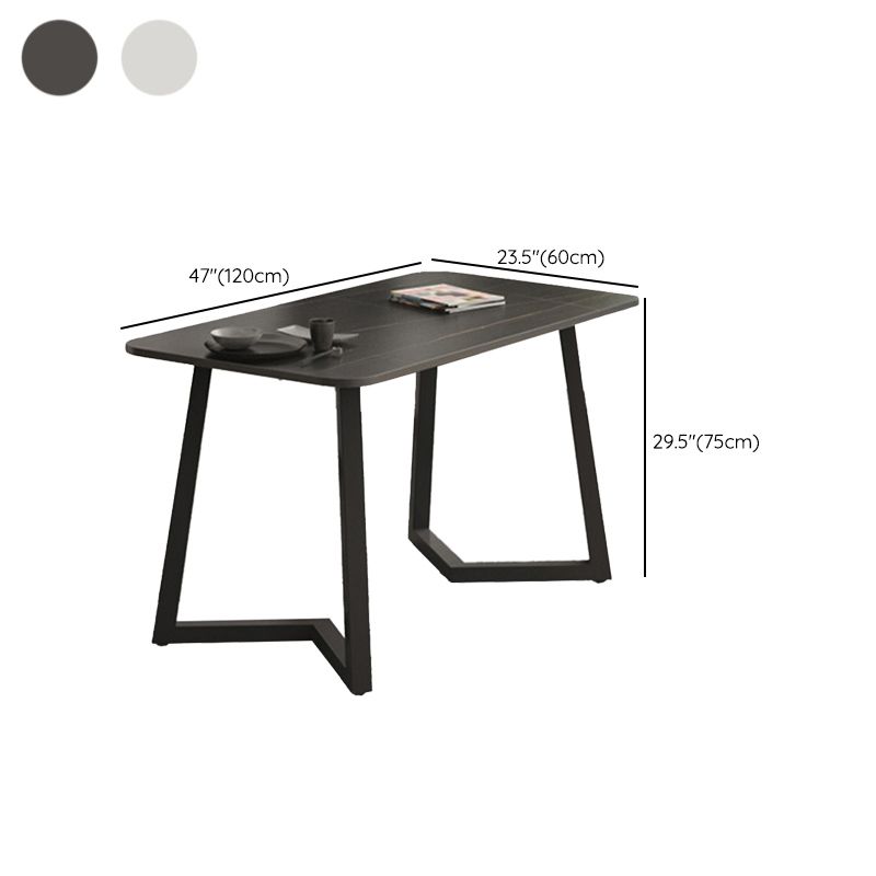 Modern Stone Dining Table 1/2/5/7 Pieces Dining Set for Living Room