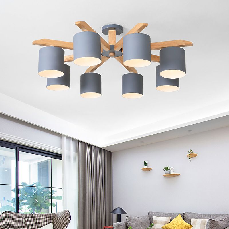 Luce a sospensione a sospensione moderna in metallo multifunzione