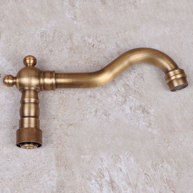 Vintage Tub Faucet Two Cross Handle Faucet Full Copper Wall Mounted Faucet