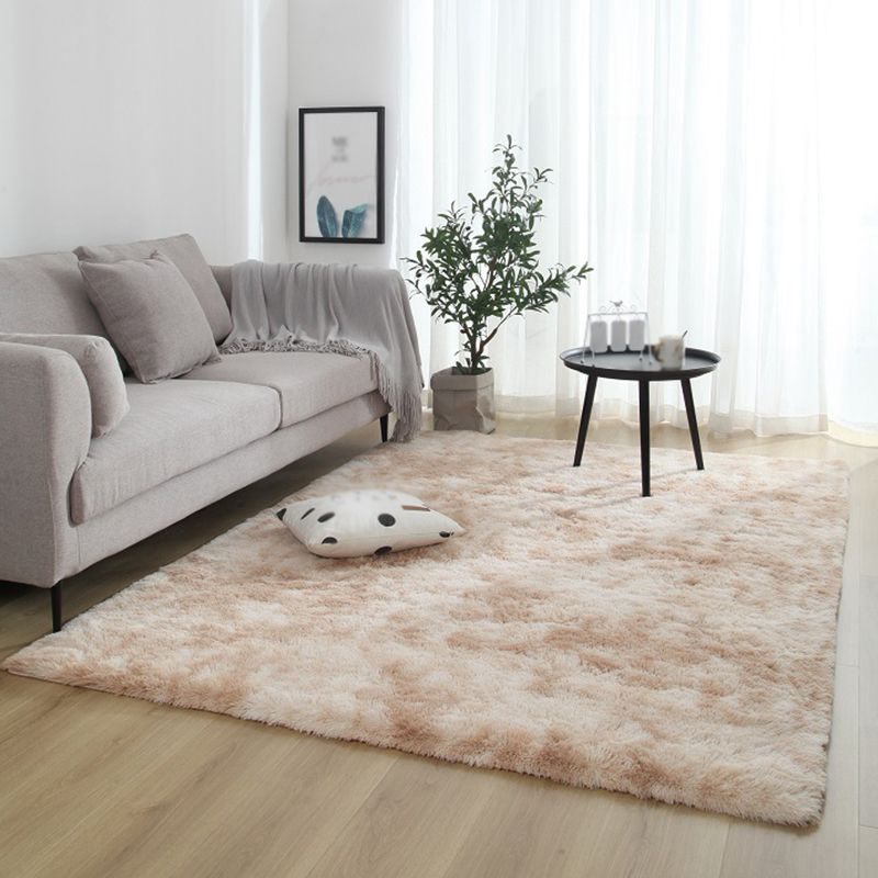 Alfombra impresa de corbata calmante contemporánea área de pelusa simple alfombra lavable amigable para la alfombra para la decoración del hogar