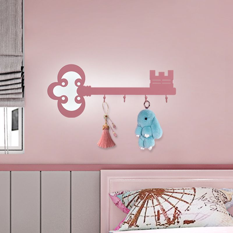 Chiave Camera da letto SCONCE LAMPE METALE LED ALIMINE A MOLTO MOLTO MOLTO IN NERO/BLANCO/ROSA CON GUNCO